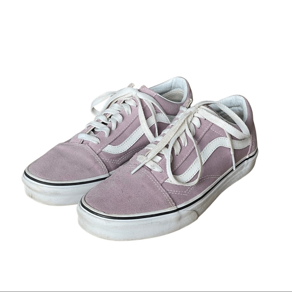 Mauve old Skool vans